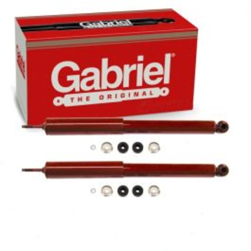 2 pc Gabriel Guardian Rear Shock Absorbers for 1974-1977 Nissan 710