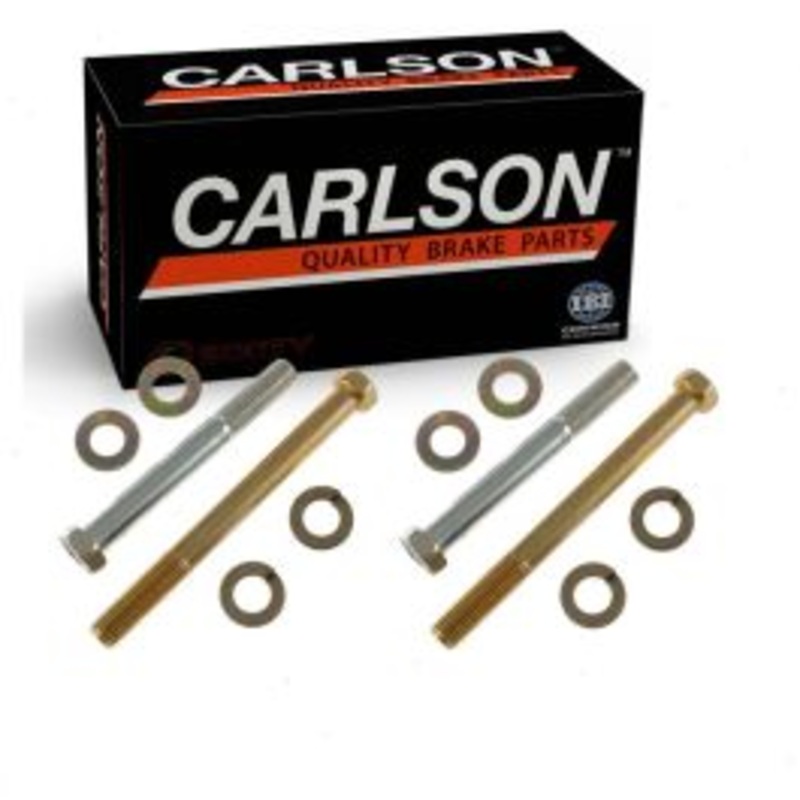 2 pc Carlson Front Brake Caliper Guide Pin Kit for 1983-1992 Toyota Corolla