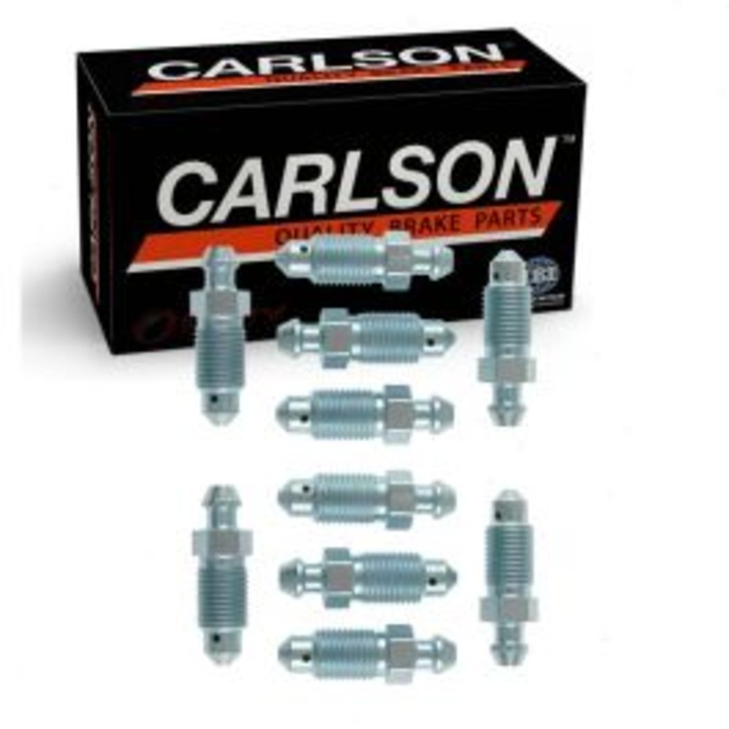 2 pc Carlson Front Brake Bleeder Screws for 2013-2021 Chevrolet Spark