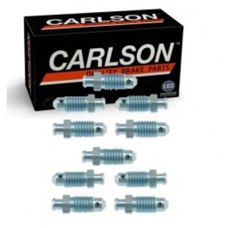 2 pc Carlson Rear Brake Bleeder Screws for 1991-2002 GMC C3500HD