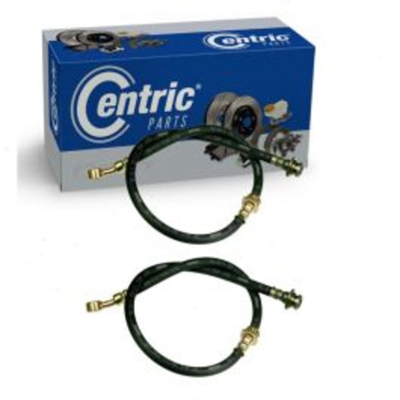 2 pc Centric Premium Front Brake Hydraulic Hoses for 2003-2015 IC Corporation RE Commercial