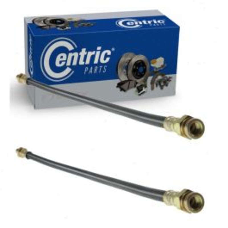 2 pc Centric Premium Rear Brake Hydraulic Hoses for 1975-1979 Nissan 620