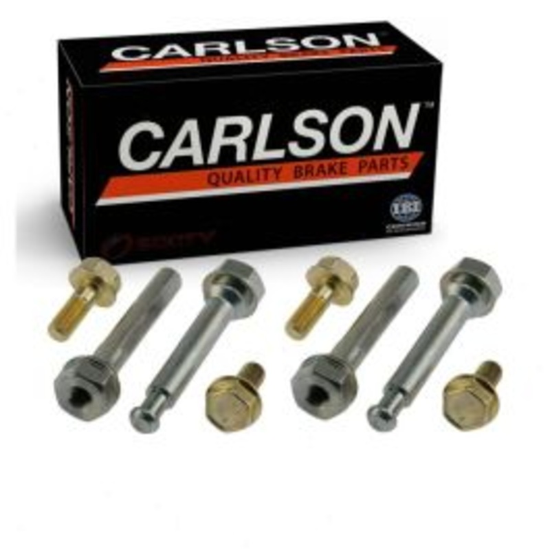 2 pc Carlson Front Brake Caliper Guide Pin Kit for 2007-2008 Hyundai Tiburon 2.0L 2.7L L4 V6