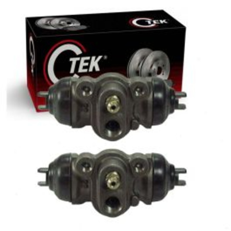 2 pc Centric CTEK Rear Drum Brake Wheel Cylinders for 1990-2003 Mazda Protege 1.5L 1.6L 2.0L L4