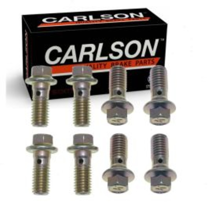 2 pc Carlson Front Brake Hydraulic Banjo Bolts for 2016-2019 Chevrolet Cruze