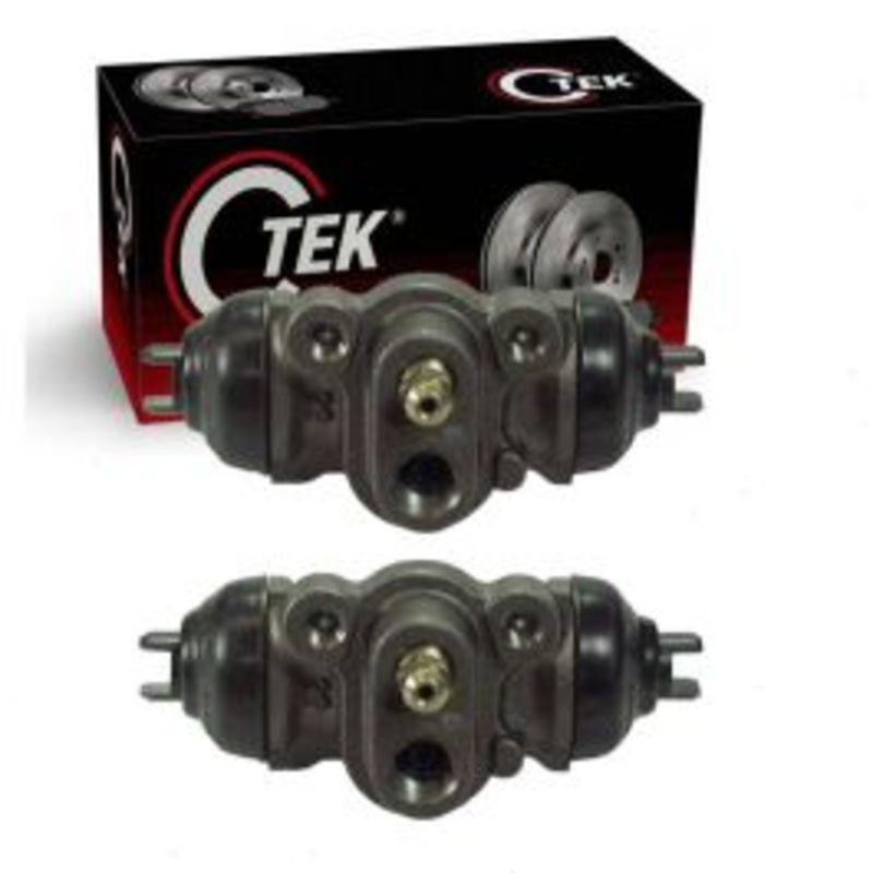 2 pc Centric CTEK Rear Drum Brake Wheel Cylinders for 1991-1999 Mercury Tracer 1.9L L4