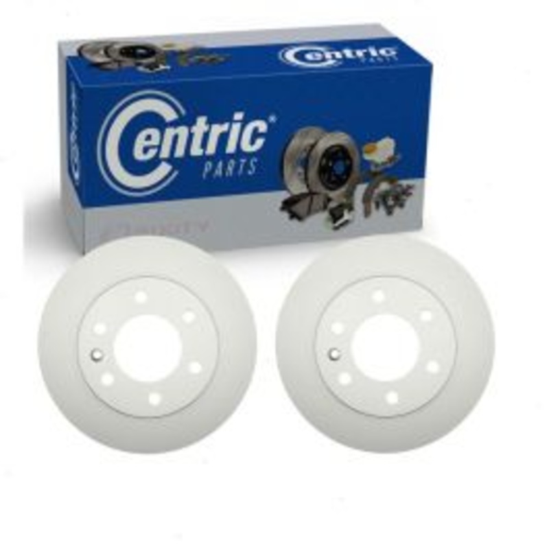 2 pc Centric GCX Front Disc Brake Rotors for 2007-2009 Dodge Sprinter 3500
