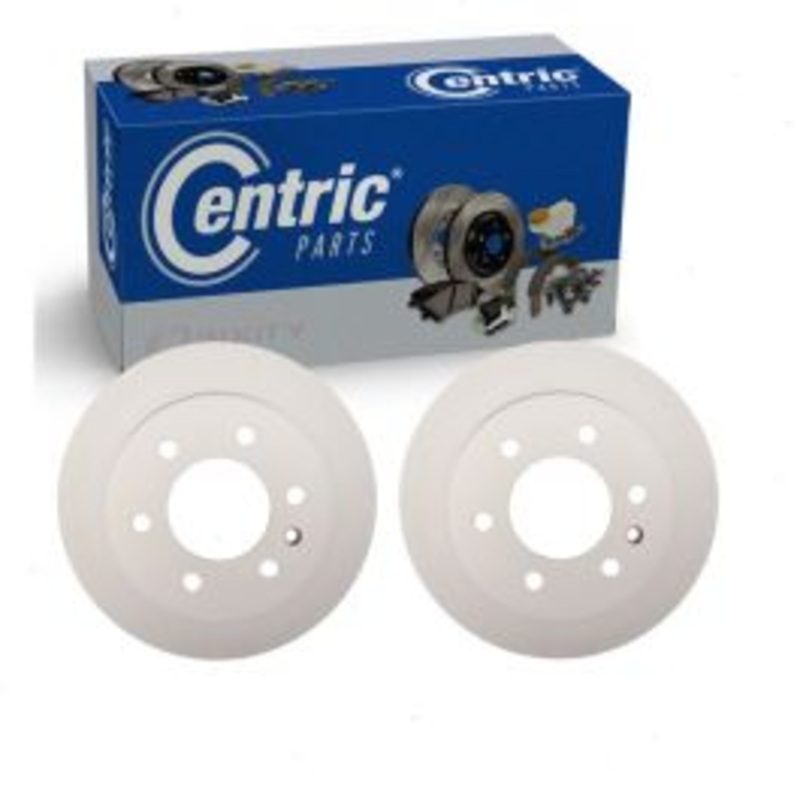 2 pc Centric GCX Rear Disc Brake Rotors for 2007-2018 Freightliner Sprinter 2500