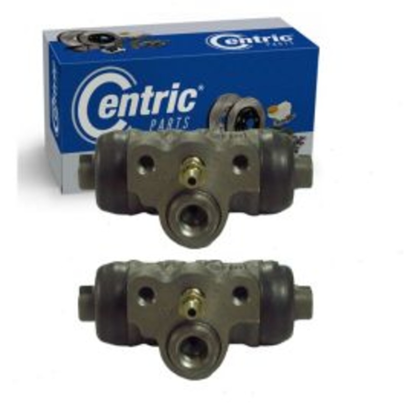 2 pc Centric Premium Rear Drum Brake Wheel Cylinders for 2016-2019 Dodge Attitude