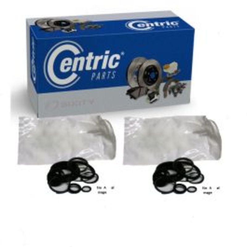 2 pc Centric Premium Front Brake Caliper Repair Kit for 2014-2019 Porsche 911
