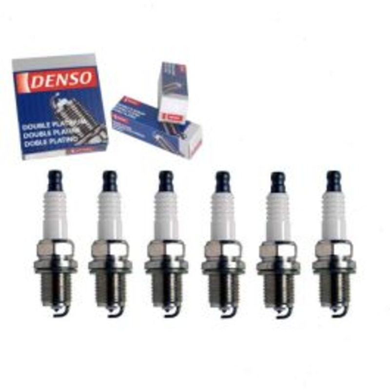 6 pc DENSO Double Platinum Spark Plugs for 2005-2010 Kia Sportage 2.7L V6