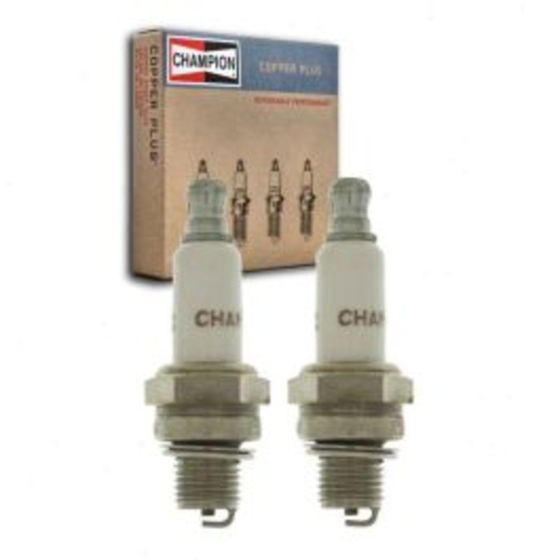 2 pc Champion Copper Plus 978 RY4C Spark Plugs