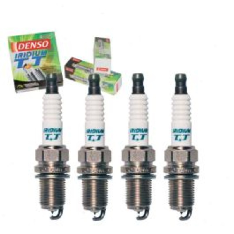 4 pc DENSO Iridium TT Spark Plugs for 1990-1992 Volkswagen Golf 2.0L L4