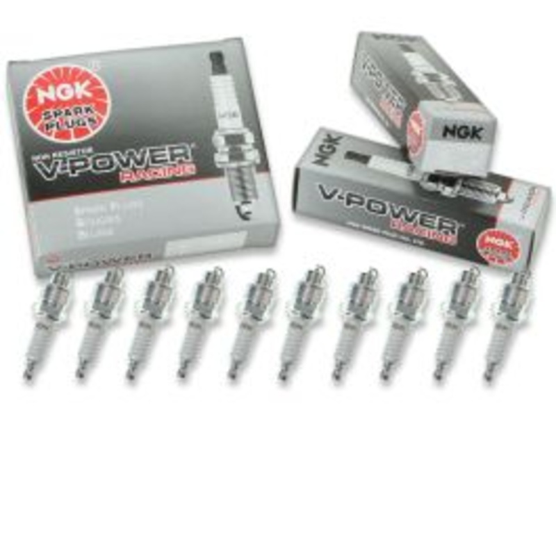 10 pc NGK V-Power Racing 3913 R5670-9 Spark Plugs