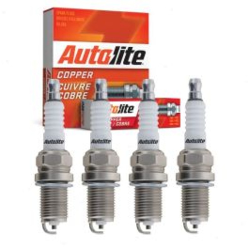4 pc Autolite Copper Core Spark Plugs for 1990-2012 Subaru Legacy 2.2L 2.5L H4