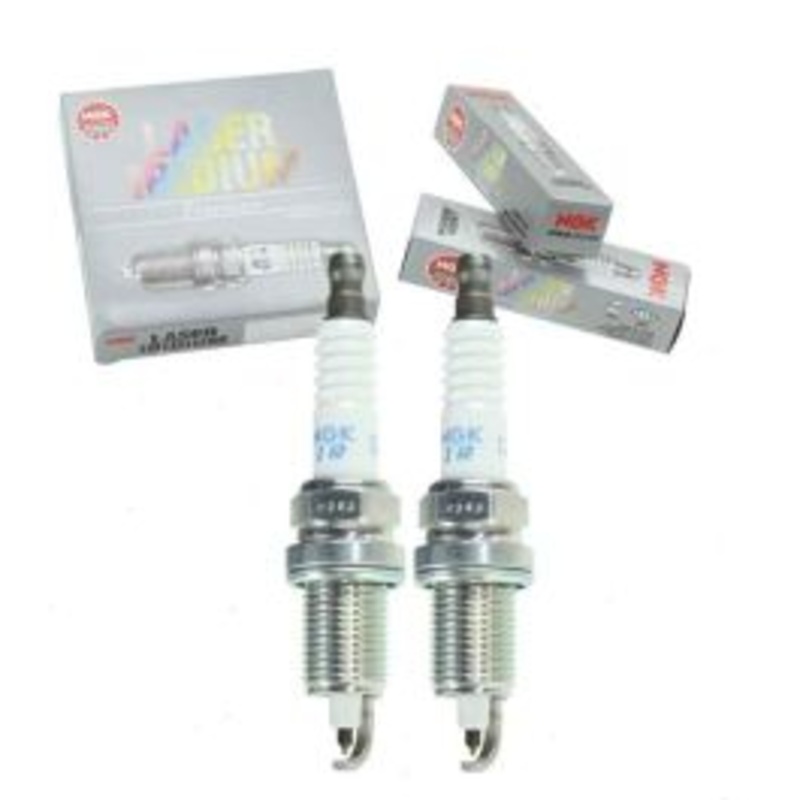 2 pc NGK Laser Iridium 4757 IZFR6N-E Spark Plugs