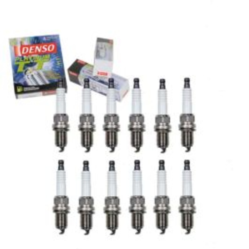 12 pc DENSO Platinum TT Spark Plugs for 1998 Mercedes-Benz E320 3.2L V6