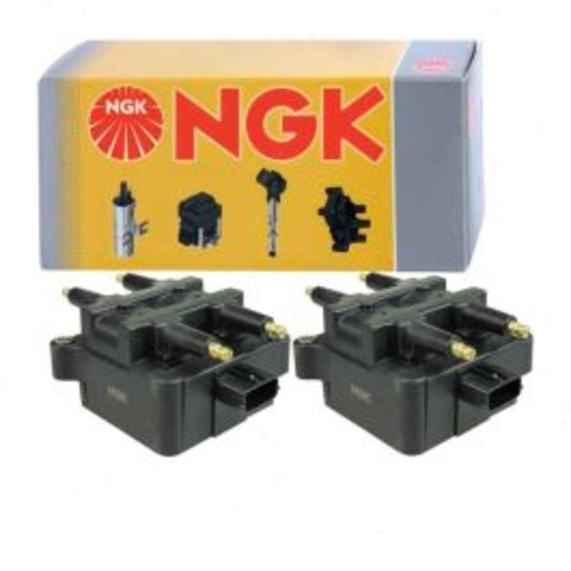 2 pc NGK 48650 U2055 Ignition Coils