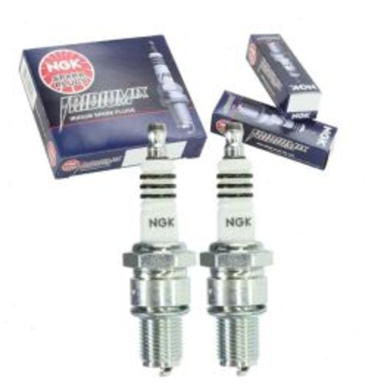 2 pc NGK Iridium IX 5044 BR8EIX Spark Plugs