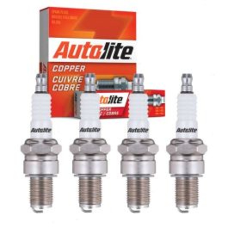 4 pc Autolite Copper Core 404 Spark Plugs