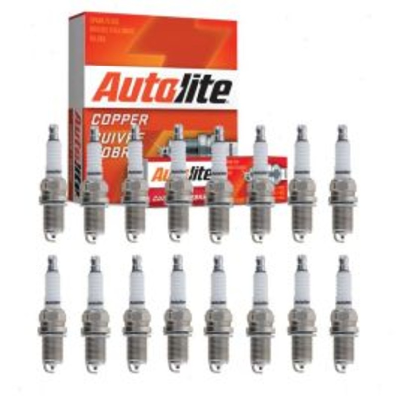 16 pc Autolite Copper Core Spark Plugs for 2006-2010 Mercedes-Benz SLK55 AMG