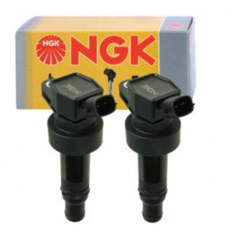 2 pc NGK 48943 U5297 Ignition Coils