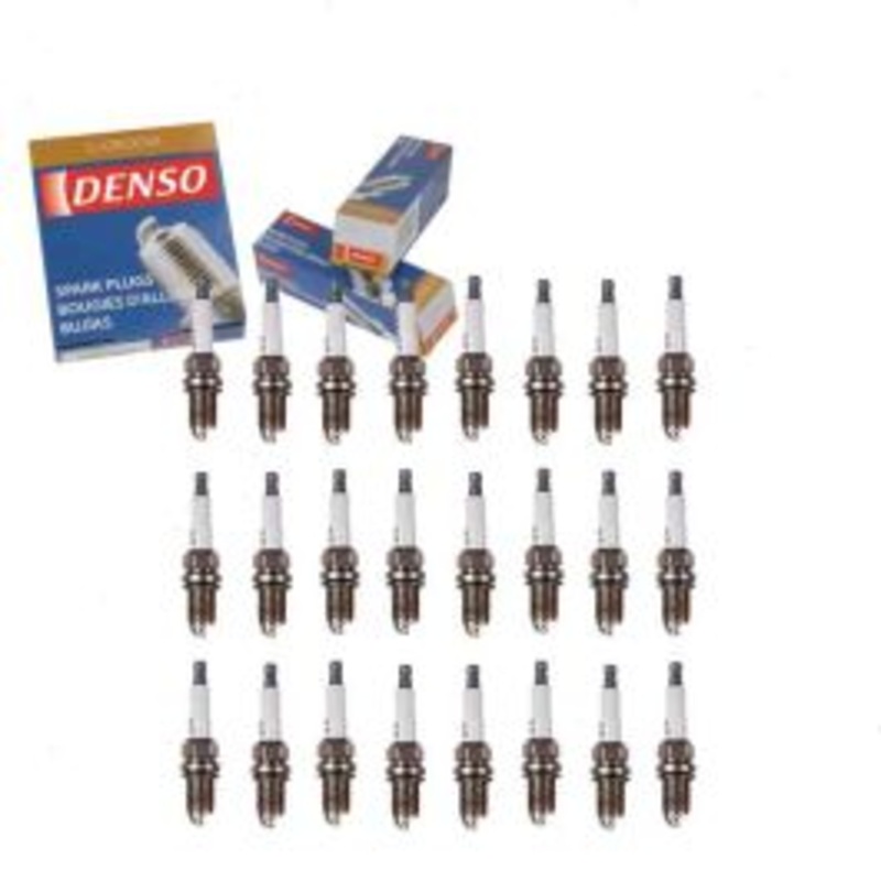 24 pc DENSO Standard U-Groove Spark Plugs for 2015-2016 Mercedes-Benz SL65 AMG 6.0L V12