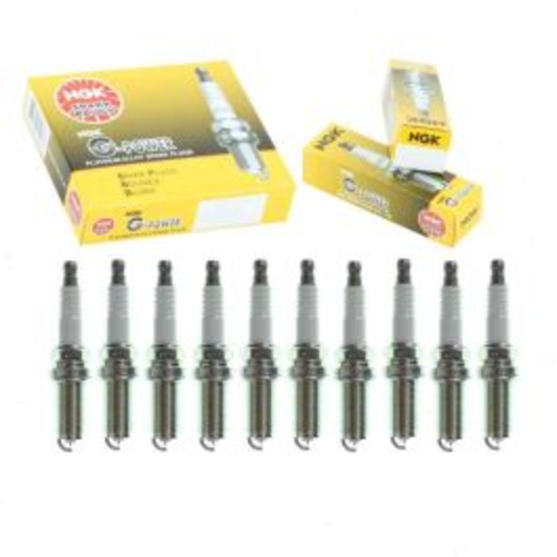 10 pc NGK G-Power 5018 LFR5AGP Spark Plugs