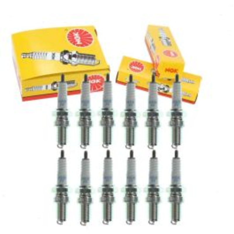 12 pc NGK Standard Spark Plugs for 1992-1996 Lamborghini Diablo 5.7L V12