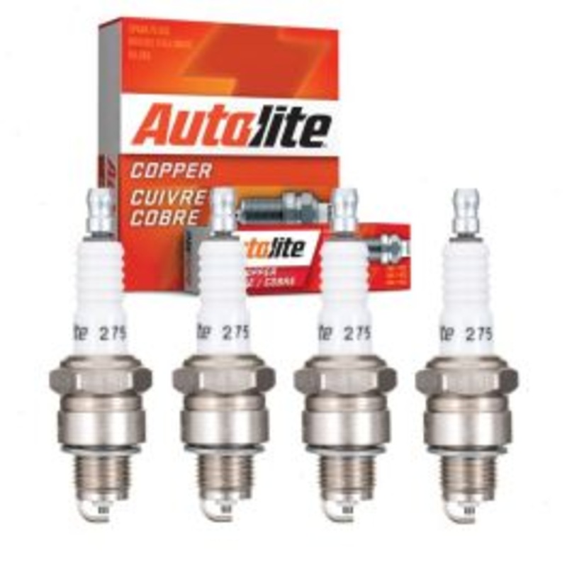 4 pc Autolite Copper Core Spark Plugs for 1966-1967 Skoda 1000 MB