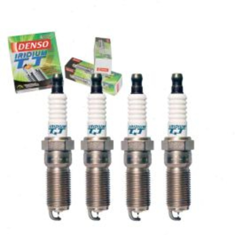 4 pc DENSO Iridium TT Spark Plugs for 2014-2015 Cadillac CTS 2.0L L4