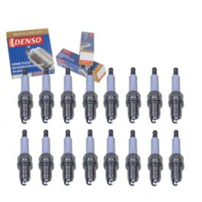16 pc DENSO Iridium Long Life Spark Plugs for 2000 Mercedes-Benz SLK230 2.3L L4