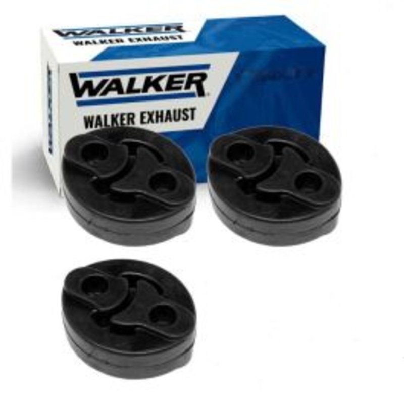 3 pc Walker Exhaust System Insulators for 1989-1998 Suzuki Swift 1.3L L4