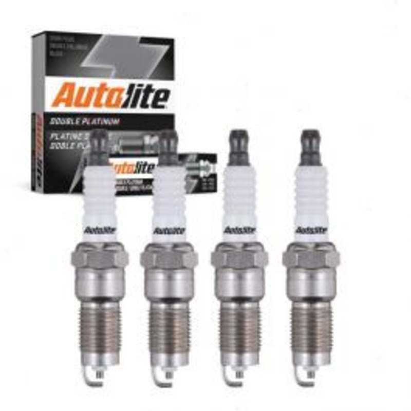 4 pc Autolite Double Platinum Spark Plug for 2000-2004 Ford Focus