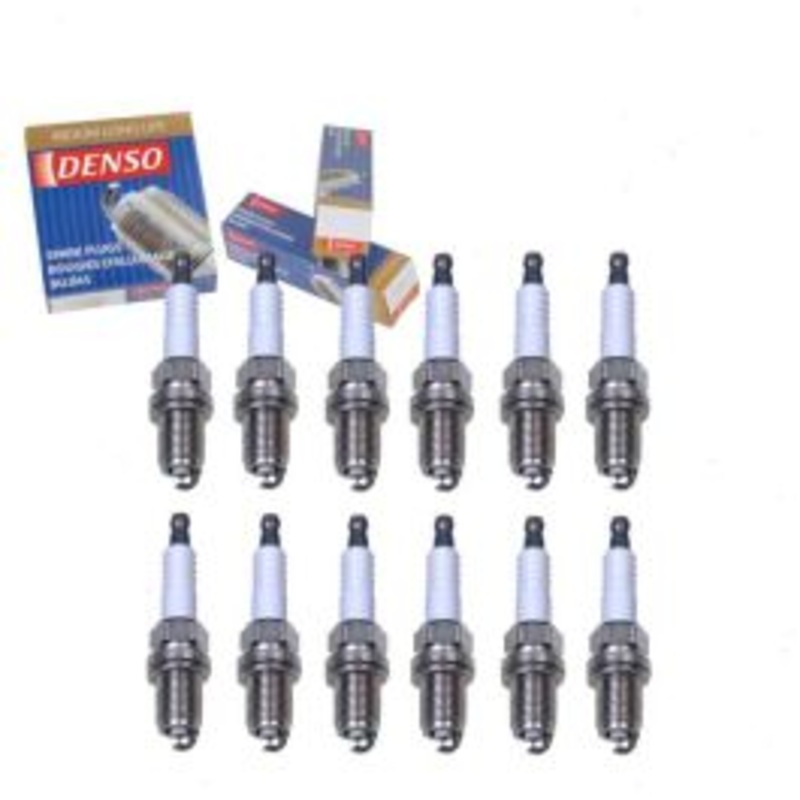 12 pc DENSO Iridium Long Life Spark Plugs for 2003-2004 Mercedes-Benz E320 3.2L V6