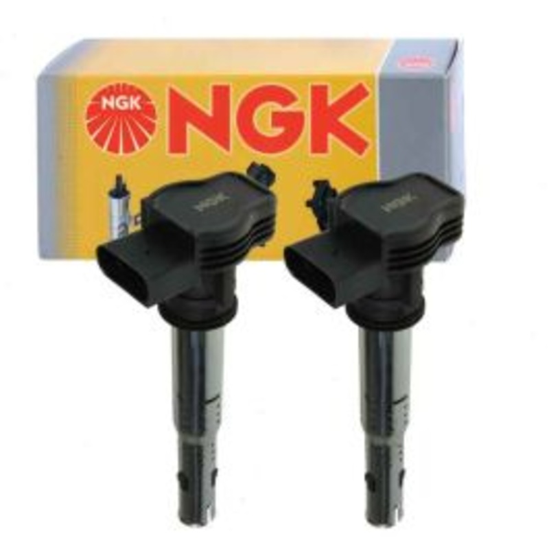 2 pc NGK 48978 U5015 Ignition Coils