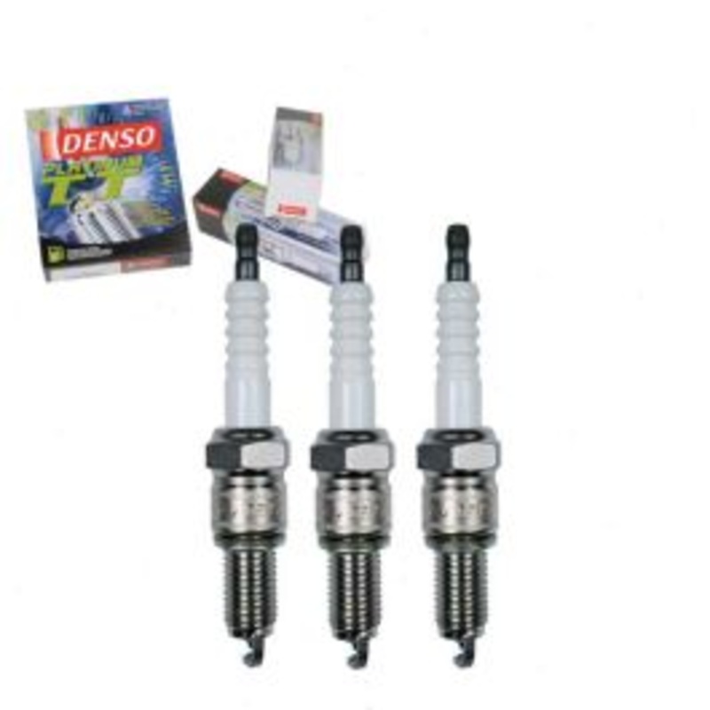3 pc DENSO Platinum TT Spark Plugs for 1989-1997 Geo Metro 1.0L L3