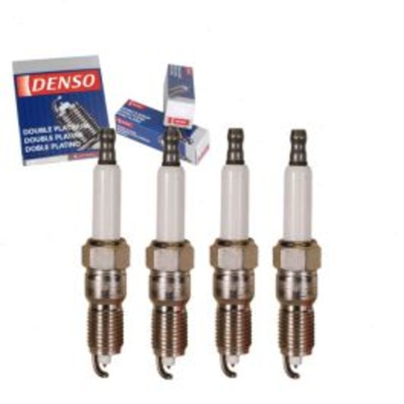 4 pc DENSO Double Platinum Spark Plugs for 2000-2004 Ford Focus 2.0L L4