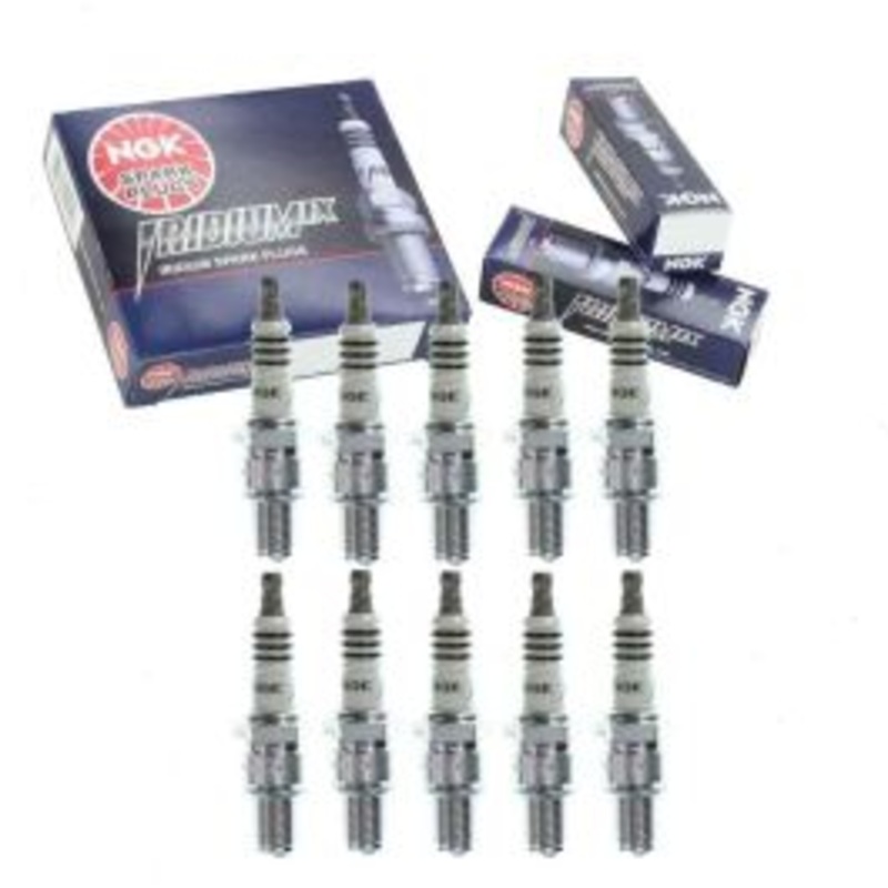 10 pc NGK Iridium IX 5438 BR9ECSIX Spark Plugs