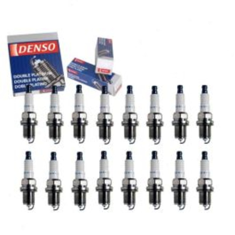 16 pc DENSO Double Platinum Spark Plugs for 2008-2009 Jeep Grand Cherokee 4.7L V8