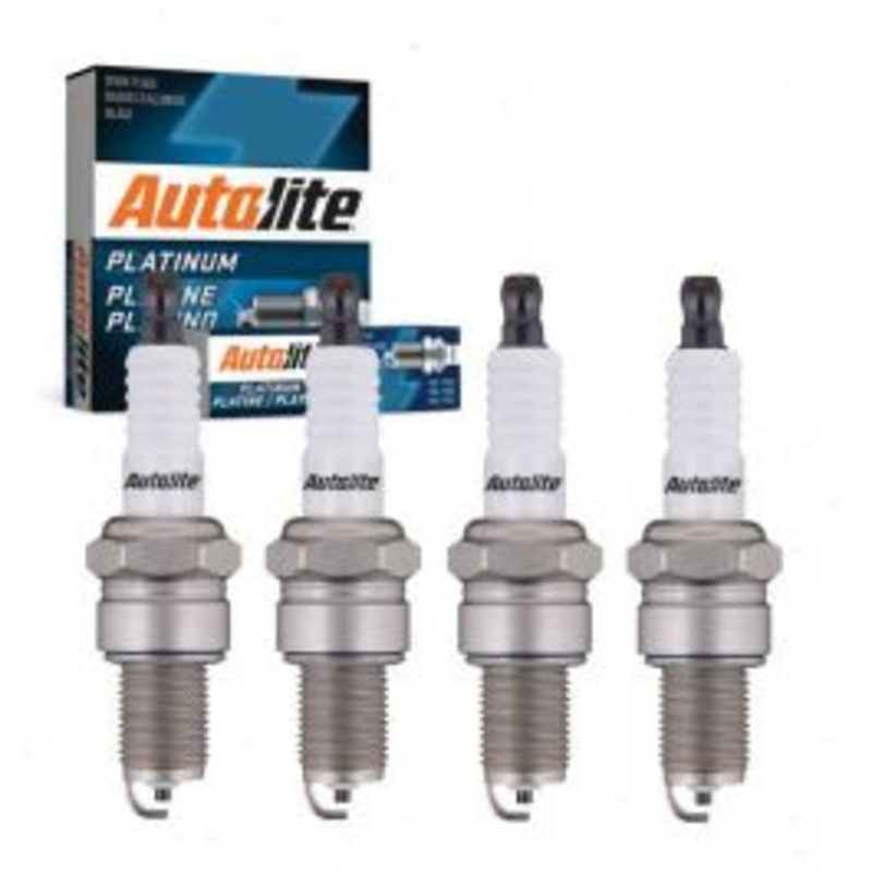 4 pc Autolite Platinum Spark Plug for 1975-1979 Subaru GF 1.4L 1.6L H4
