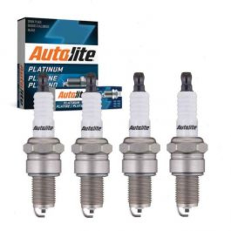 4 pc Autolite Platinum Spark Plug for 1987-1989 Dodge Grand Caravan 2.5L L4