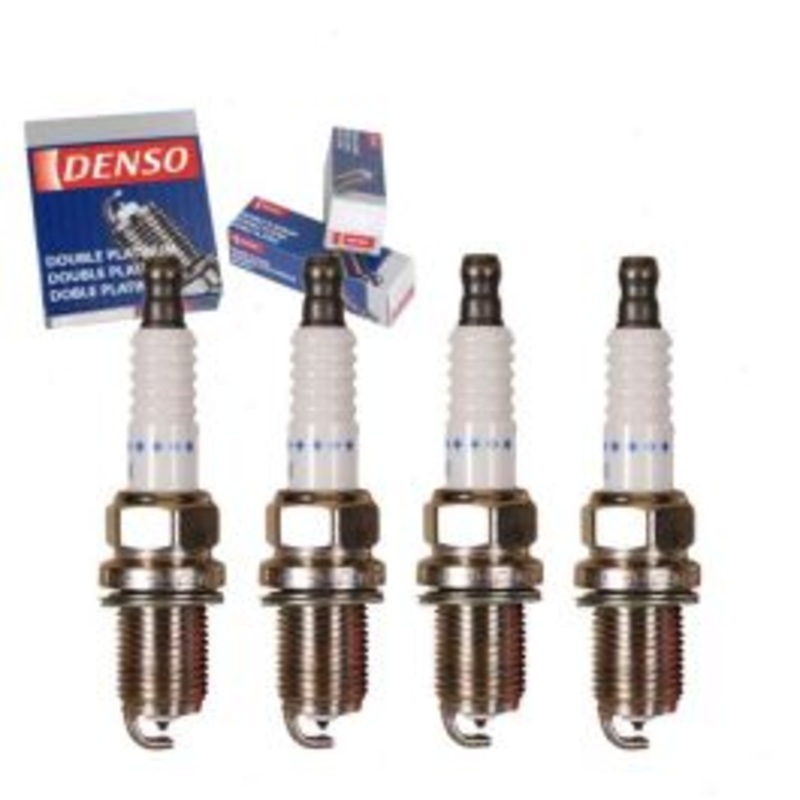 4 pc DENSO Double Platinum Spark Plugs for 1993-1998 Saturn SC1 1.9L L4