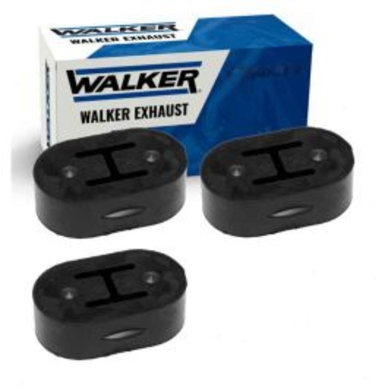 3 pc Walker Resonator Assm Exhaust System Insulators for 1992-1995 Honda Civic 1.5L 1.6L L4