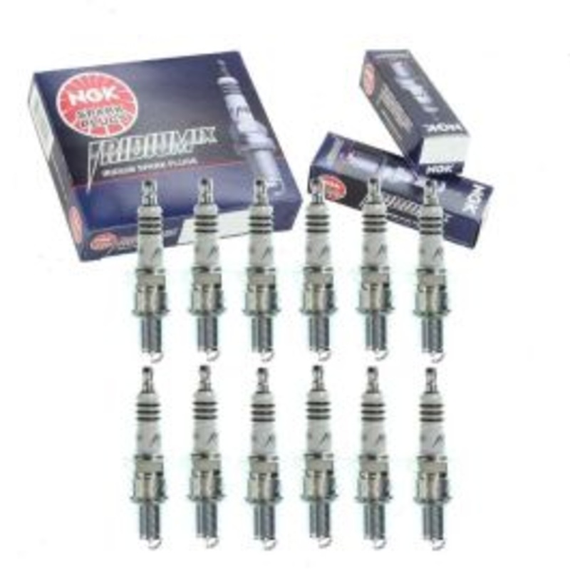12 pc NGK Iridium IX Spark Plugs for 1977-1981 Ferrari 512 BB 4.9L H12