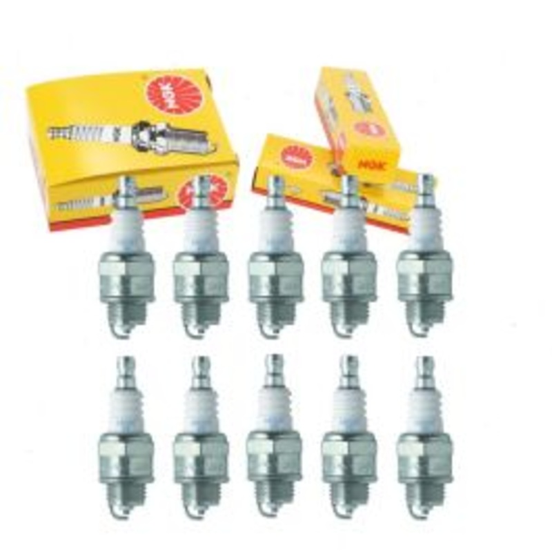 10 pc NGK Standard 6761 BPMR7A BLYB Spark Plugs
