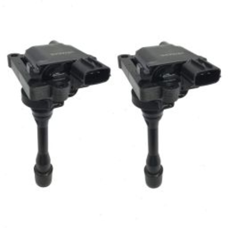2 pc Hitachi Ignition Coils for 1999-2003 Mitsubishi Galant 2.4L L4