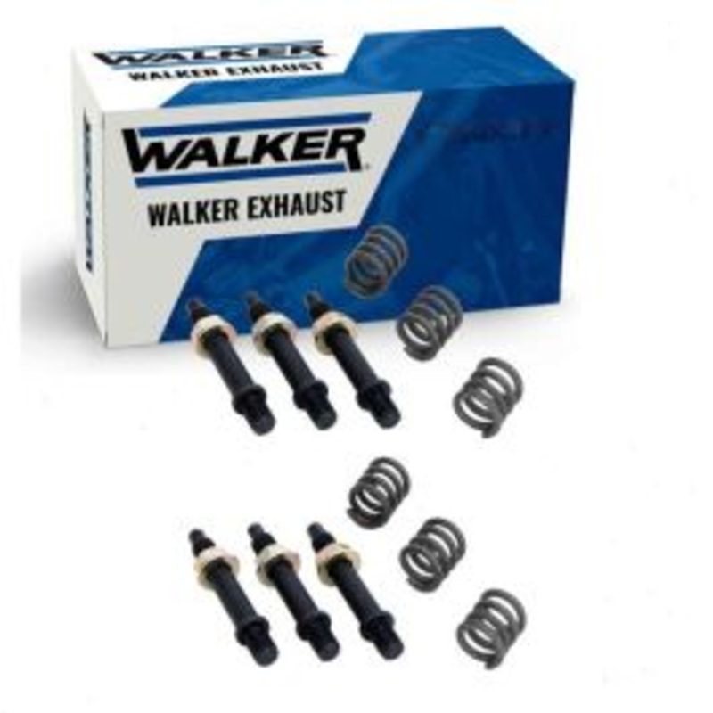 2 pc Walker Exhaust Bolt & Springs for 1989-1991 Chevrolet V2500 Suburban 5.7L V8