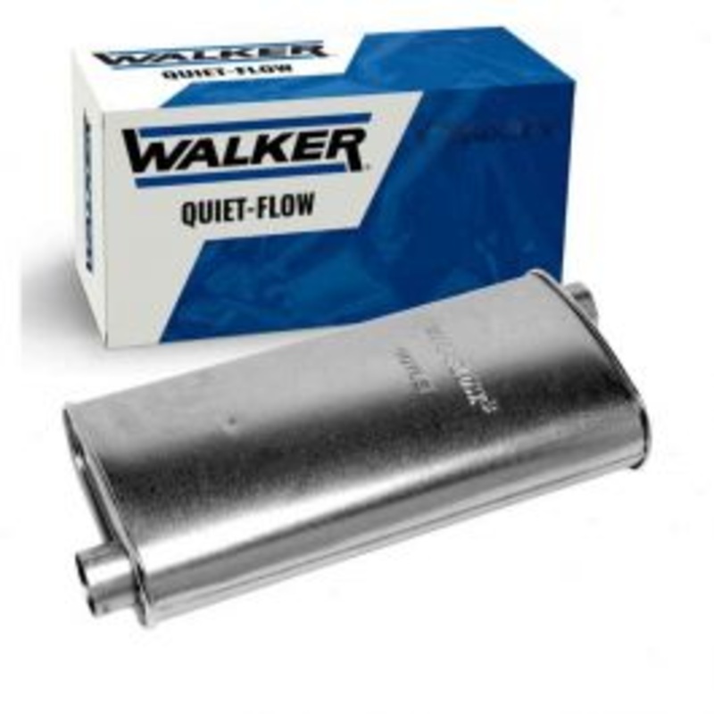 Walker Quiet-Flow Exhaust Muffler for 1977-1990 Oldsmobile 98 3.8L 5.0L 5.7L 6.6L V6 V8