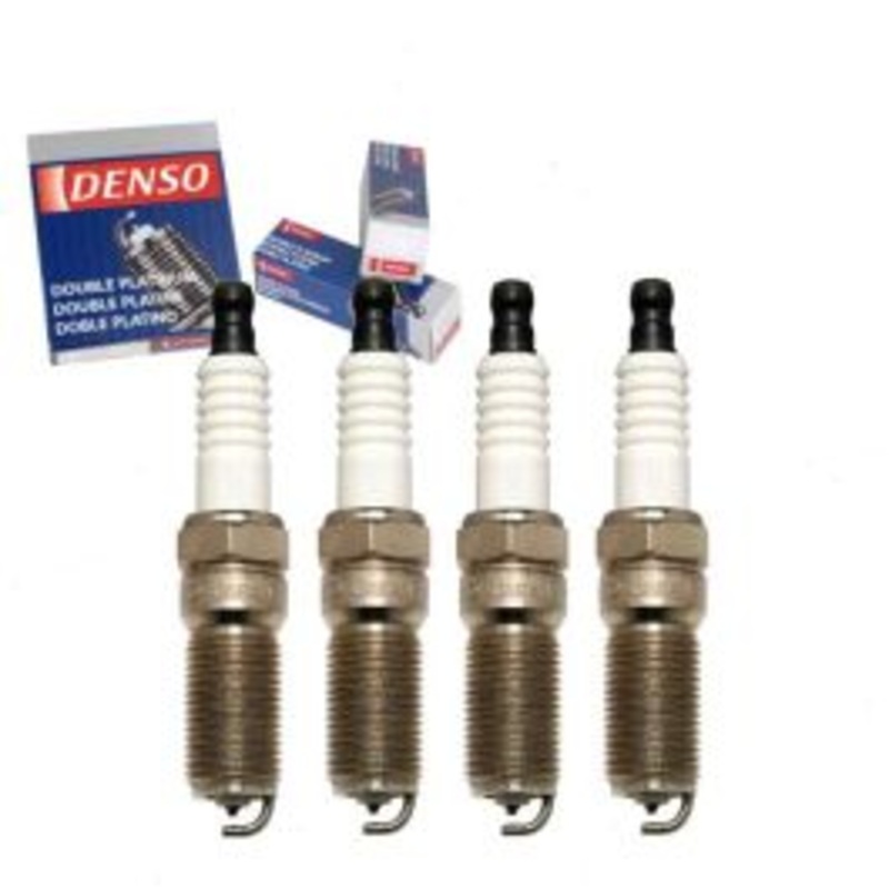 4 pc DENSO Double Platinum Spark Plugs for 2001-2003 Saturn L200 2.2L L4